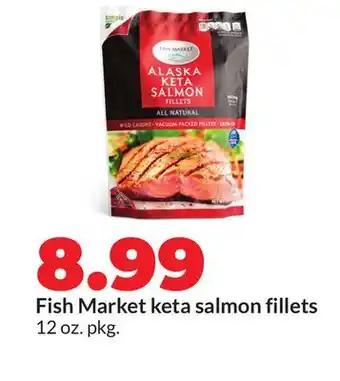 Hy-Vee Fish Market keta salmon fillets offer