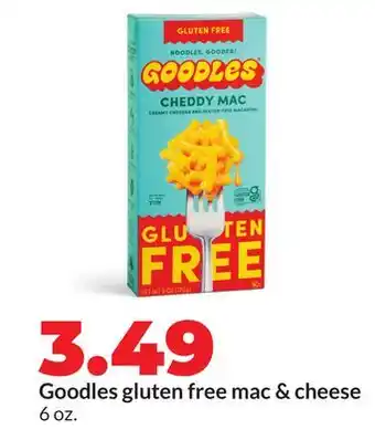 Hy-Vee Goodles gluten free mac & cheese offer