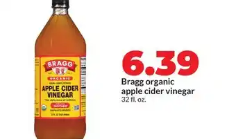 Hy-Vee Bragg organic apple cider vinegar offer