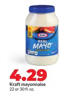 Hy-Vee Kraft mayonnaise offer