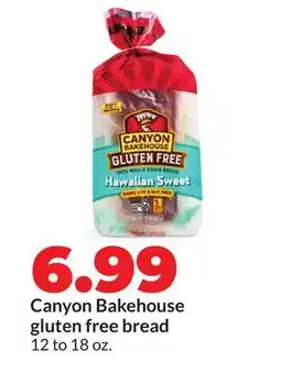 Hy-Vee Canyon Bakehouse gluten free bread offer