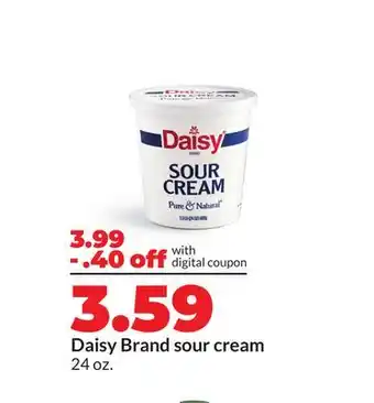 Hy-Vee Daisy Brand sour cream offer