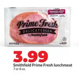 Hy-Vee Smithfield Prime Fresh lunchmeat offer