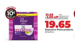 Hy-Vee Poise Pads offer