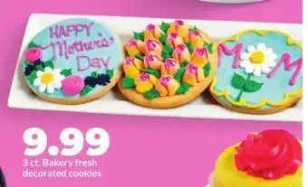 Hy-Vee Bakery fresh decorated cookies offer