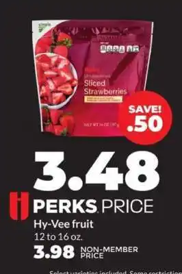 Hy-Vee Hy-Vee Sliced Strawberries offer