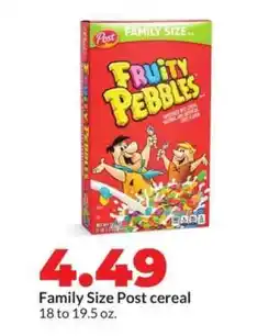 Hy-Vee Fruity Pebbles offer
