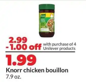 Hy-Vee Knorr Chicken Bouillon offer
