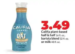 Hy-Vee Califia Farms Oatmilk offer