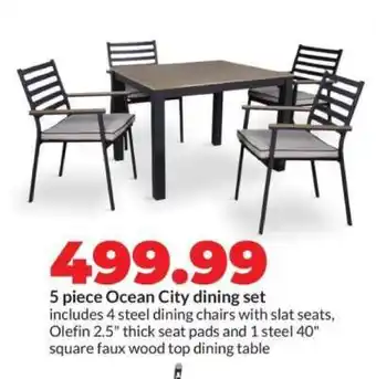 Hy-Vee Ocean City dining set offer