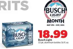 Hy-Vee Busch Light offer