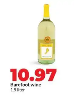 Hy-Vee Barefoot Wine offer