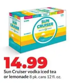 Hy-Vee Sun Cruiser vodka iced tea or lemonade offer