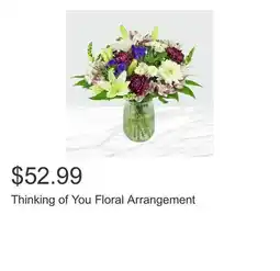 Costco Thinking of You Floral Arrangement offer