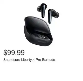 Costco Soundcore Liberty 4 Pro Earbuds offer
