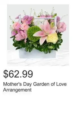 Costco Mother's Day Garden of Love Arrangement offer