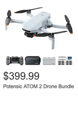Costco Potensic ATOM 2 Drone Bundle offer