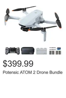 Costco Potensic ATOM 2 Drone Bundle offer