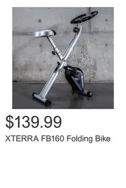 Costco XTERRA FB160 Folding Bike offer
