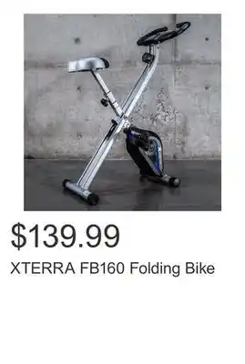 Costco XTERRA FB160 Folding Bike offer