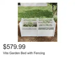 Costco Vita Garden Bed with Fencing offer