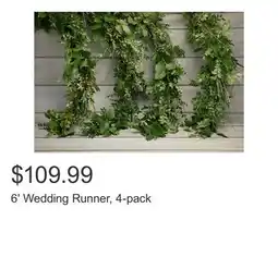Costco 6' Wedding Runner, 4-pack offer