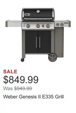 Costco Weber Genesis II E335 Grill offer