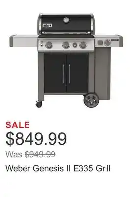 Costco Weber Genesis II E335 Grill offer