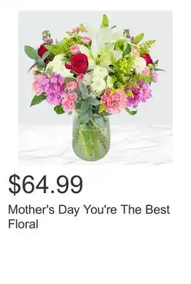 Costco Mother's Day You're The Best Floral offer