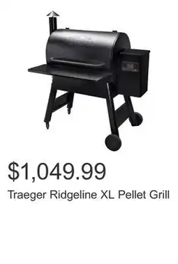 Costco Traeger Ridgeline XL Pellet Grill offer