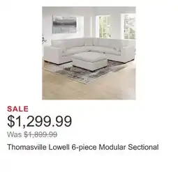 Costco Thomasville Lowell 6-piece Modular Sectional offer