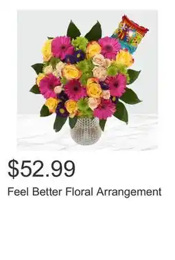 Costco Feel Better Floral Arrangement offer