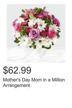 Costco Mother's Day Mom in a Million Arrangement offer