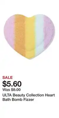 Ulta Beauty ULTA Beauty Collection Heart Bath Bomb Fizzer offer