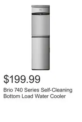 Costco Brio 740 Series Self-Cleaning Bottom Load Water Cooler offer