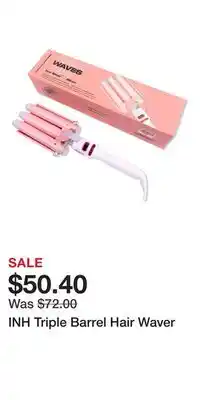 Ulta Beauty INH Triple Barrel Hair Waver offer