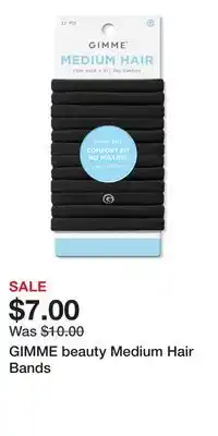 Ulta Beauty GIMME beauty Medium Hair Bands offer