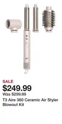 Ulta Beauty T3 Aire 360 Ceramic Air Styler Blowout Kit offer