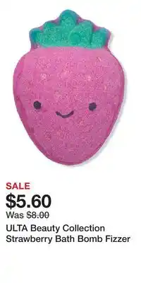 Ulta Beauty ULTA Beauty Collection Strawberry Bath Bomb Fizzer offer