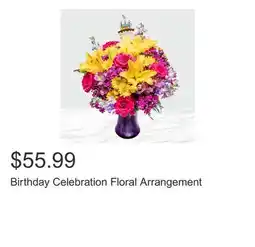 Costco Birthday Celebration Floral Arrangement offer