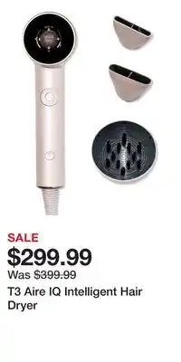 Ulta Beauty T3 Aire IQ Intelligent Hair Dryer offer