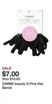 Ulta Beauty GIMME beauty X-Fine Hair Bands offer
