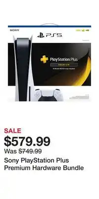 Game Stop Sony PlayStation Plus Premium Hardware Bundle offer