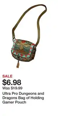 Game Stop Ultra Pro Dungeons and Dragons Bag of Holding Gamer Pouch offer