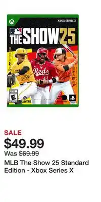 Game Stop MLB The Show 25 Standard Edition - Xbox Series X offer