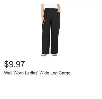 Costco Well Worn Ladies' Wide Leg Cargo offer