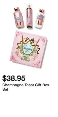 Bath & Body Works Champagne Toast Gift Box Set offer