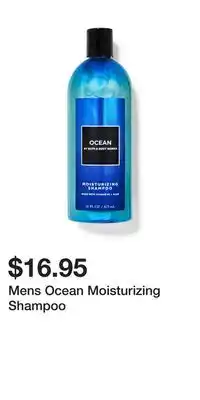 Bath & Body Works Mens Ocean Moisturizing Shampoo offer