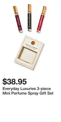 Bath & Body Works Everyday Luxuries 3-piece Mini Perfume Spray Gift Set offer