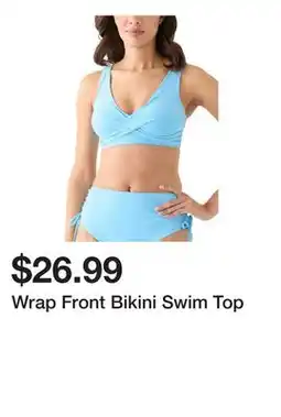 Belk Wrap Front Bikini Swim Top offer